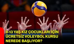 8-13 Yaş Kız Çocukları İçin Ücretsiz Voleybol Kursu Nerede Başlıyor?