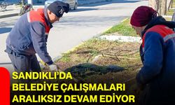 Sandıklı’da Belediye Çalışmaları Aralıksız Devam Ediyor