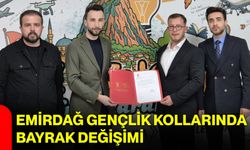 Emirdağ Gençlik Kollarında Bayrak Değişimi