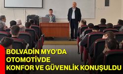 Bolvadin MYO’da otomotivde konfor ve güvenlik konuşuldu