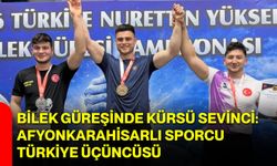 Bilek Güreşinde Kürsü Sevinci: Afyonkarahisarlı Sporcu Türkiye Üçüncüsü