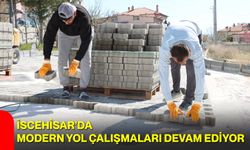 İscehisar’da Modern Yol Çalışmaları Devam Ediyor