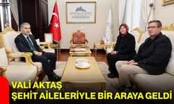 Vali Aktaş, şehit aileleriyle bir araya geldi