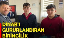Dinar’ı Gururlandıran Birincilik