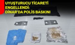 Uyuşturucu Ticareti Engellendi: Dinar’da Polis Baskını