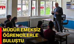 Müdür Emeksiz Öğrencilerle Buluştu