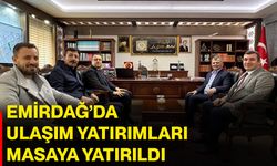 Emirdağ’da ulaşım yatırımları masaya yatırıldı