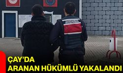 Çay’da Aranan Hükümlü Yakalandı