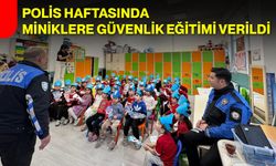 Polis Haftasında Miniklere Güvenlik Eğitimi Verildi