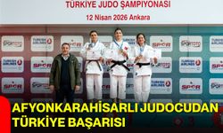 Afyonkarahisarlı Judocudan Türkiye Başarısı