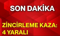 Zincirleme Kaza: 4 Yaralı
