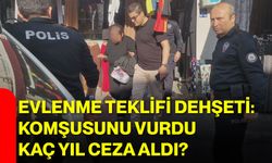 Evlenme Teklifi Dehşeti: Komşusunu Vurdu, Kaç Yıl Ceza Aldı?