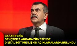 Bakan Tekin, GençTek 2. Ankara Zirvesi’nde Dijital Eğitime İlişkin Açıklamalarda Bulundu