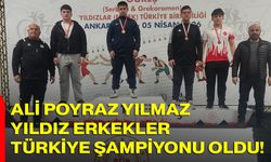Ali Poyraz Yılmaz, Yıldız Erkekler Türkiye Şampiyonu Oldu