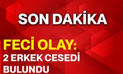Feci Olay: 2 Erkek Cesedi Bulundu