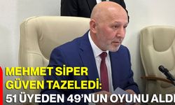 Mehmet Siper Güven Tazeledi: 51 Üyeden 49’nun Oyunu Aldı
