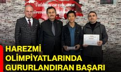 Harezmi Olimpiyatlarında Gururlandıran Başarı
