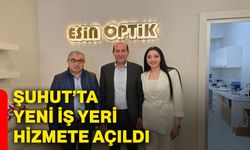 Şuhut’ta yeni iş yeri hizmete açıldı