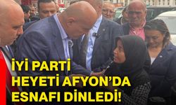 İYİ Parti Heyeti Afyonkarahisar’da esnafı dinledi!
