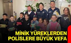 Minik Yüreklerden Polislere Büyük Vefa