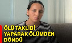 Ölü taklidi yaparak ölümden döndü