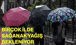 Birçok İlde Sağanak Yağış Bekleniyor