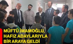 Müftü İmamoğlu, Hafız Adaylarıyla Bir Araya Geldi