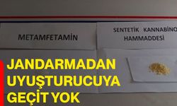 Jandarmadan uyuşturucuya geçit yok