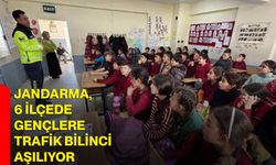 Jandarma, 6 İlçede Gençlere Trafik Bilinci Aşılıyor