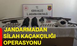 Antalya ve Konya'da jandarmadan silah kaçakçılığı operasyonu