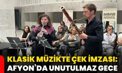 Klasik müzikte Çek imzası: Afyon’da unutulmaz gece