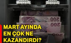 Mart ayında en çok ne kazandırdı?