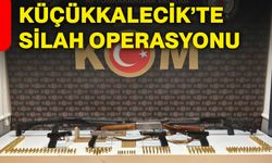 Küçükkalecik’te silah operasyonu
