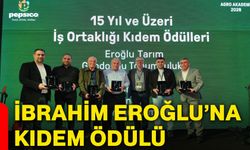 İbrahim Eroğlu’na kıdem ödülü