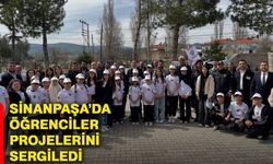 Sinanpaşa’da öğrenciler projelerini sergiledi