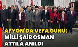 Afyon’da vefa günü: Milli şair Osman Attila anıldı