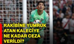 Rakibine yumruk atan kaleciye ne kadar ceza verildi?