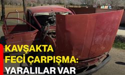 Kavşakta Feci Çarpışma: Yaralılar Var