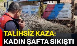 Talihsiz Kaza: Kadın Şafta Sıkıştı