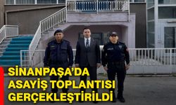 Sinanpaşa’da asayiş toplantısı gerçekleştirildi