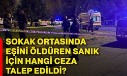 Sokak ortasında eşini öldüren sanık için hangi ceza talep edildi?