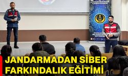 Jandarmadan siber farkındalık eğitimi
