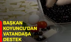Başkan Koyuncu’dan vatandaşa destek