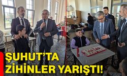 Şuhut’ta zihinler yarıştı!