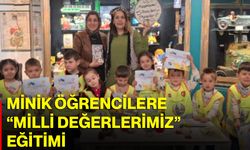 Minik Öğrencilere “Milli Değerlerimiz” Eğitimi