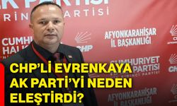 CHP’li Evrenkaya AK Parti’yi neden eleştirdi?