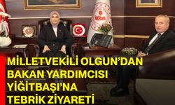 Milletvekili Olgun’dan Bakan Yardımcısı Yiğitbaşı’na Tebrik Ziyareti