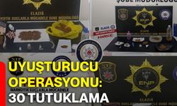 Uyuşturucu operasyonu: 30 tutuklama