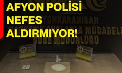 Afyon polisi nefes aldırmıyor!