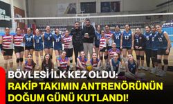 Böylesi İlk Kez Oldu: Rakip Takımın Antrenörünün Doğum Günü Kutlandı!